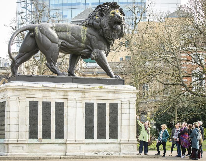 Forbury Gardens and Reading Lion