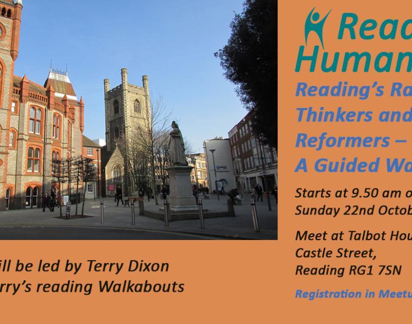 Reading's Radical Thinkers and Reformers - A Guided Walk