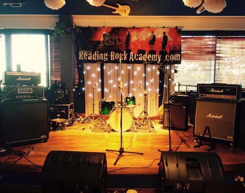 Rock Academy gig set-up