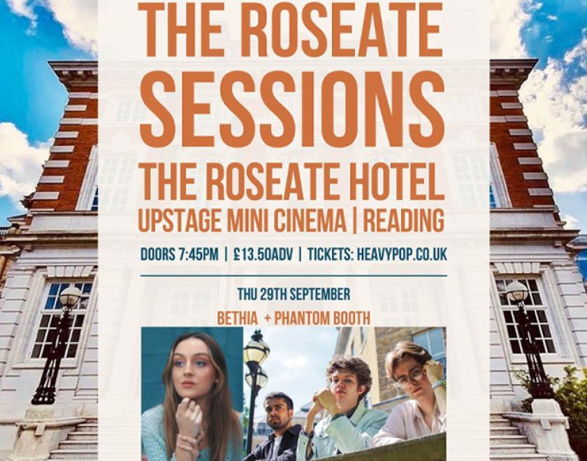 pics of acts bethia and phantom booth in front of the roseate hotel