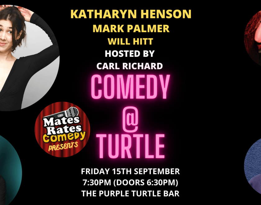 Comedy at Turtle with Headliner Kathyrn Henson