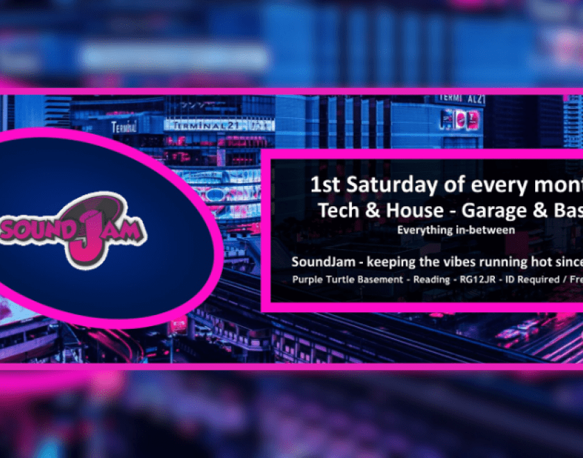 Every 1st Saturday of the Month  SOUND JAM  House and UKG and everything inbetween  10:30pm Turtle Basement  FREE ENTRY / 18+ ID Required