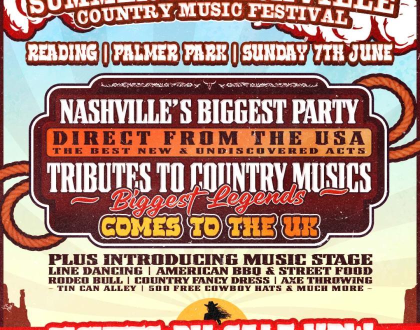 Summer In Nashville: Reading logo