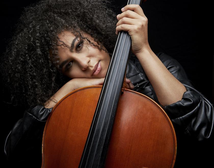 Satin Beige: A Chick and a Cello