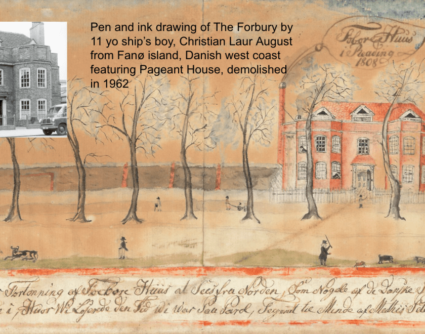 drawing of Pageant House
