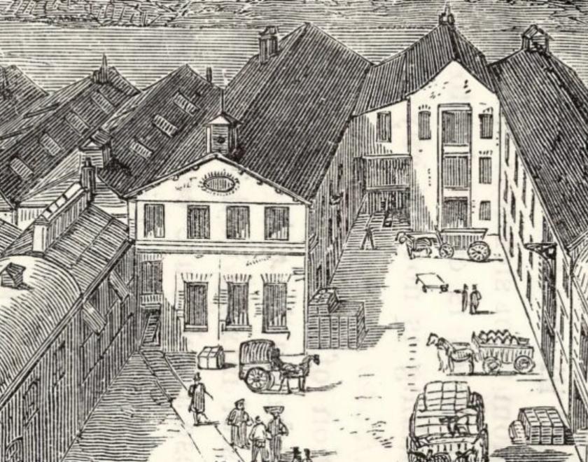 the silk factory of Messrs. Baylis on Kings Road, Reading