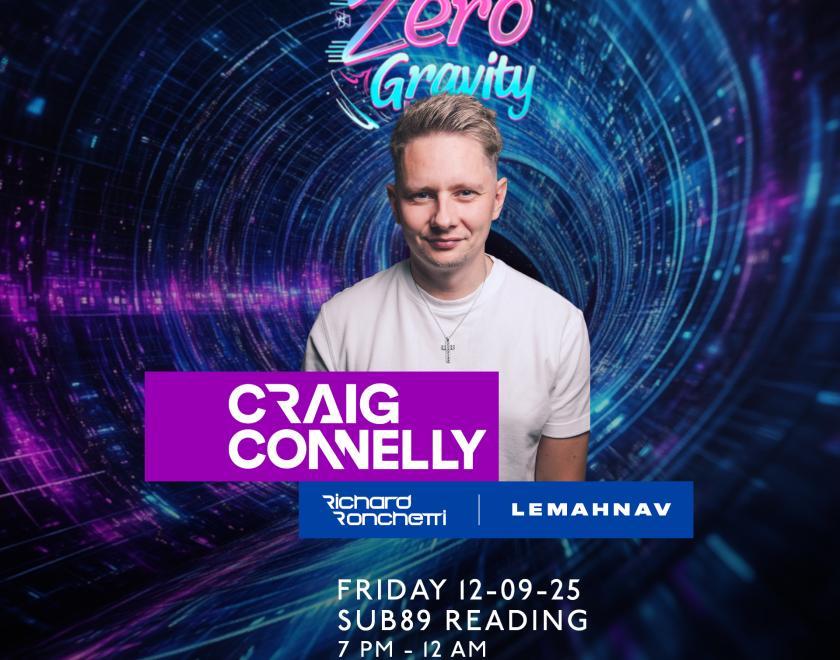 Event banner for Zero Gravity in Reading