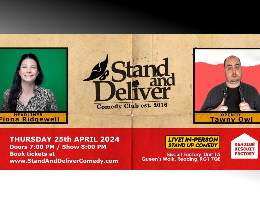Stand and Deliver April poster