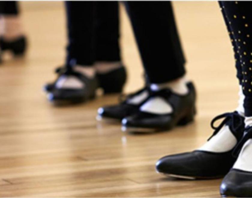tap dancing feet