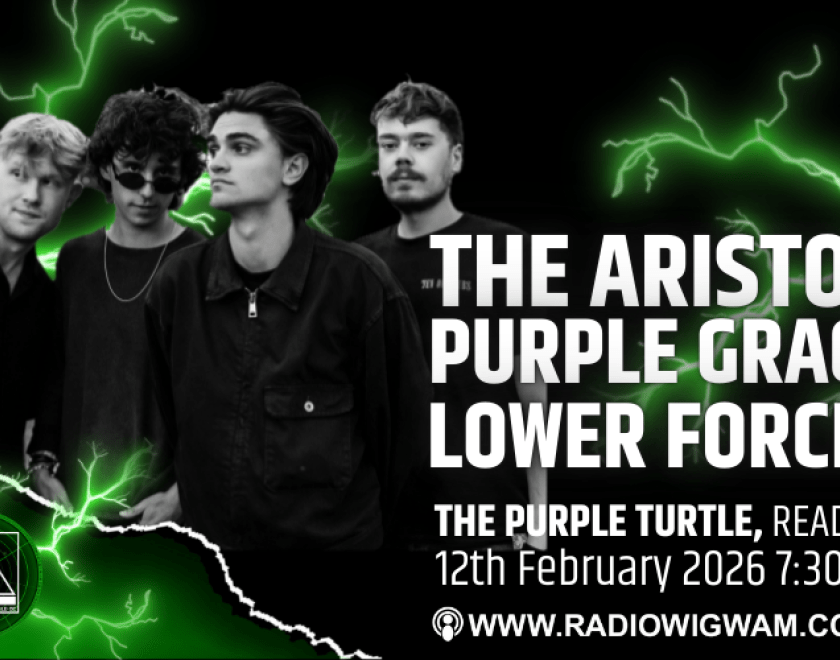Radio Wigwam Presents... @thearistonband  "Artfully blending emotive lyrics with savage riffs and piercing lead lines, The Ariston sound is sometimes melancholic, at times haunting, but always hopeful." THE TEN OF CLUBS with @purplegraceband  @lowerforces  FREE ENTRY / 18+ ID Required