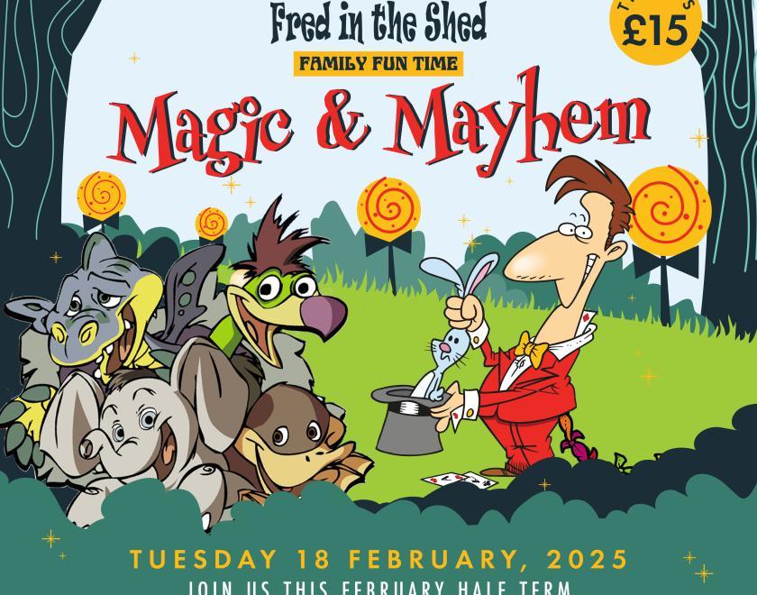 Fred In The Shed Show Poster