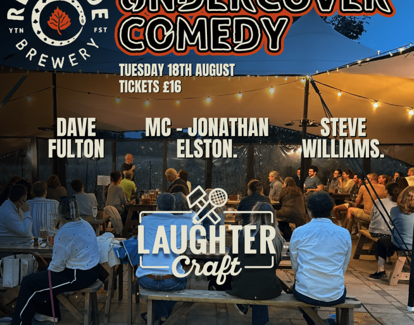 Poster of a comedy night