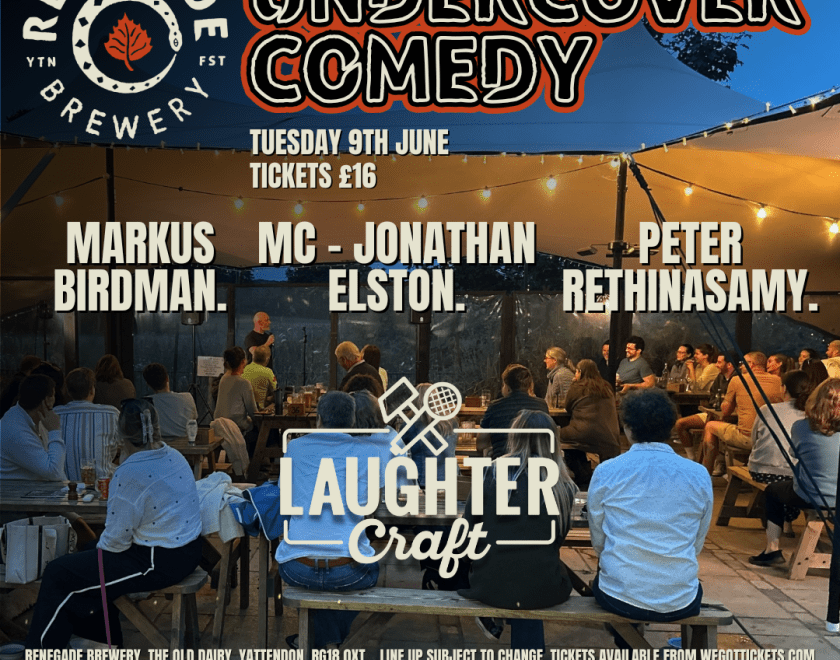 Poster of a comedy night