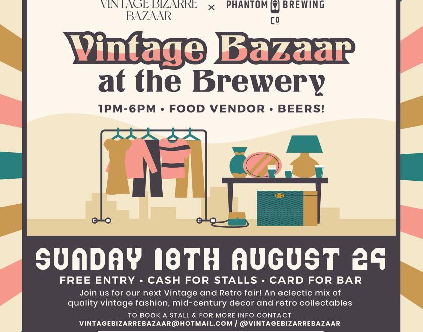 Vintage Bazaar at the Brewery