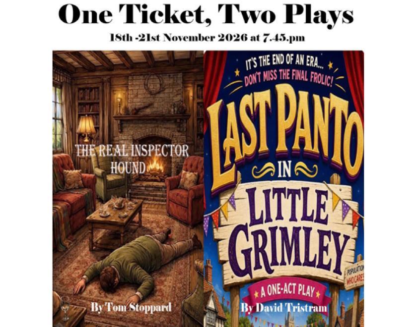 Two Play Treat. One Ticket - Two Plays!