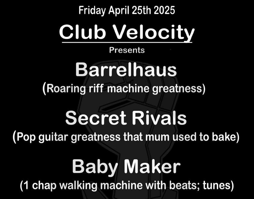 Club Velocity presents BarrelHaus