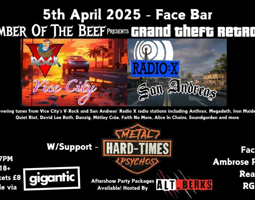 poster featuring artwork from Grand Theft Auto games