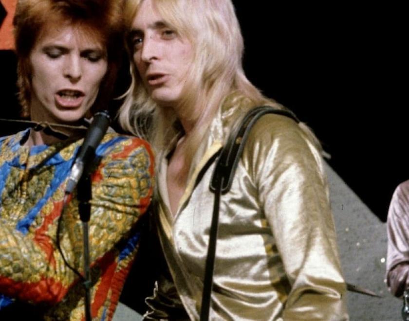 Ziggy Stardust and Mick Ronson