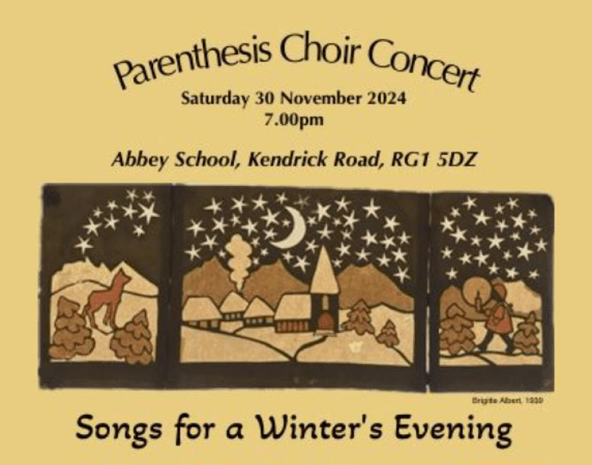 Songs For a Winter's Evening poster