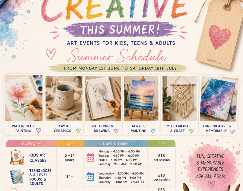 Summer events and Activity calendar 