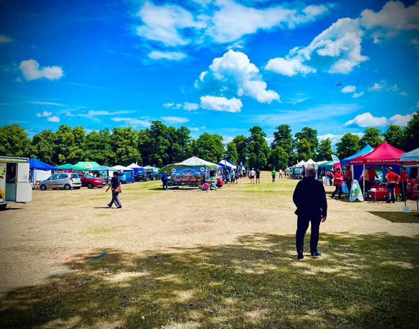 East Reading Festival site