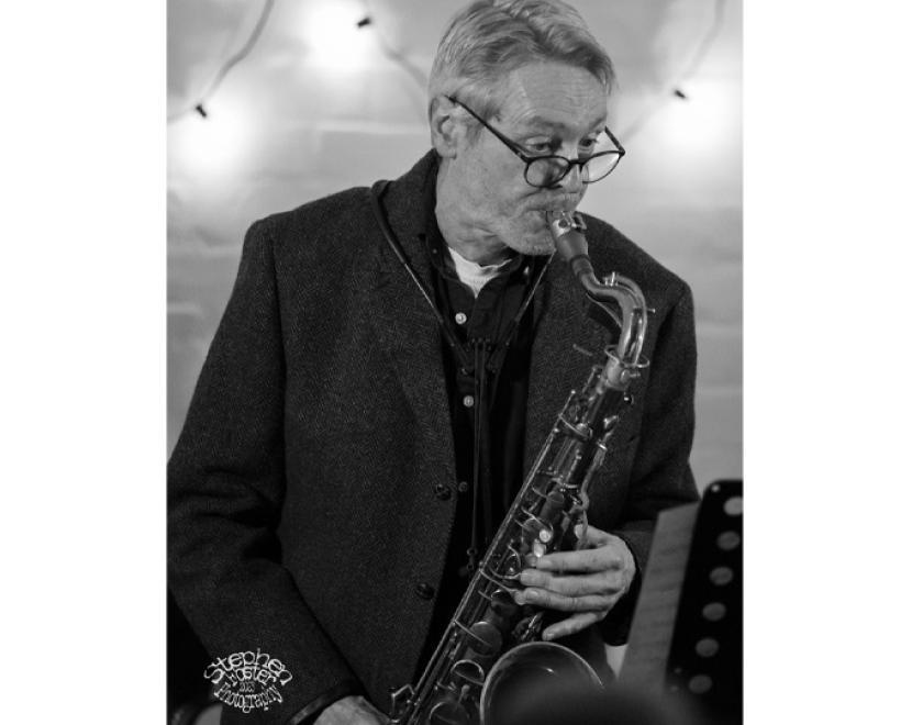 Saxophonist Ewen Baird