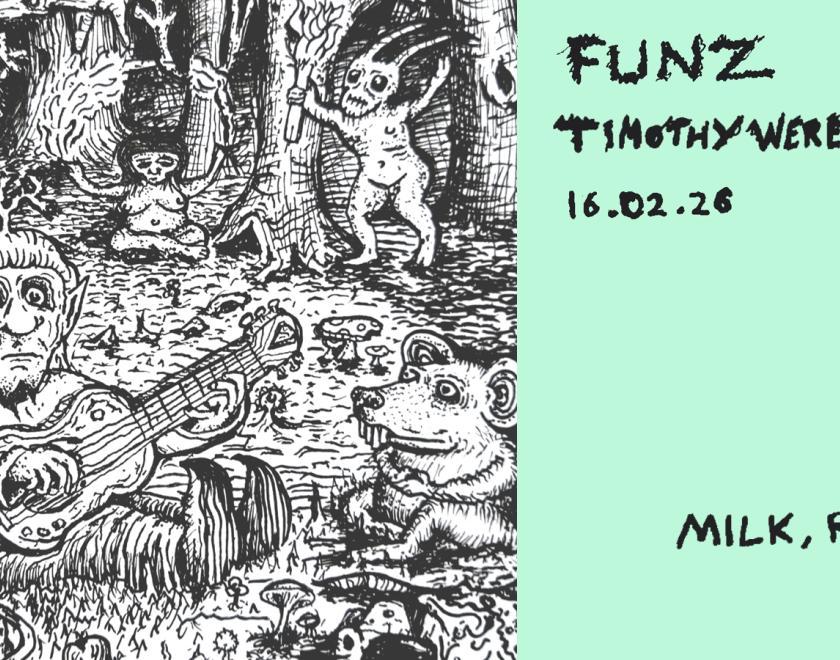 Funz poster at Milk 