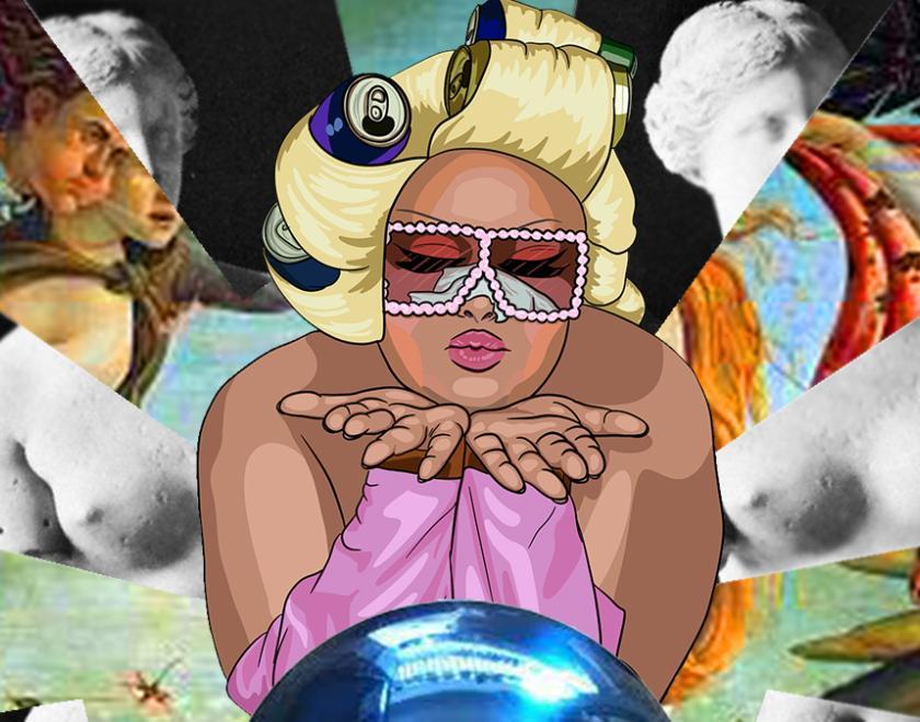 Anita Oui's Suspenders: Gaga