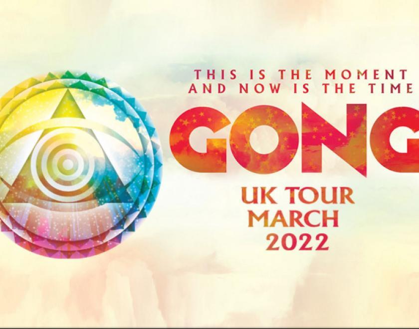 Poster for GONG featuring a pyramid logo