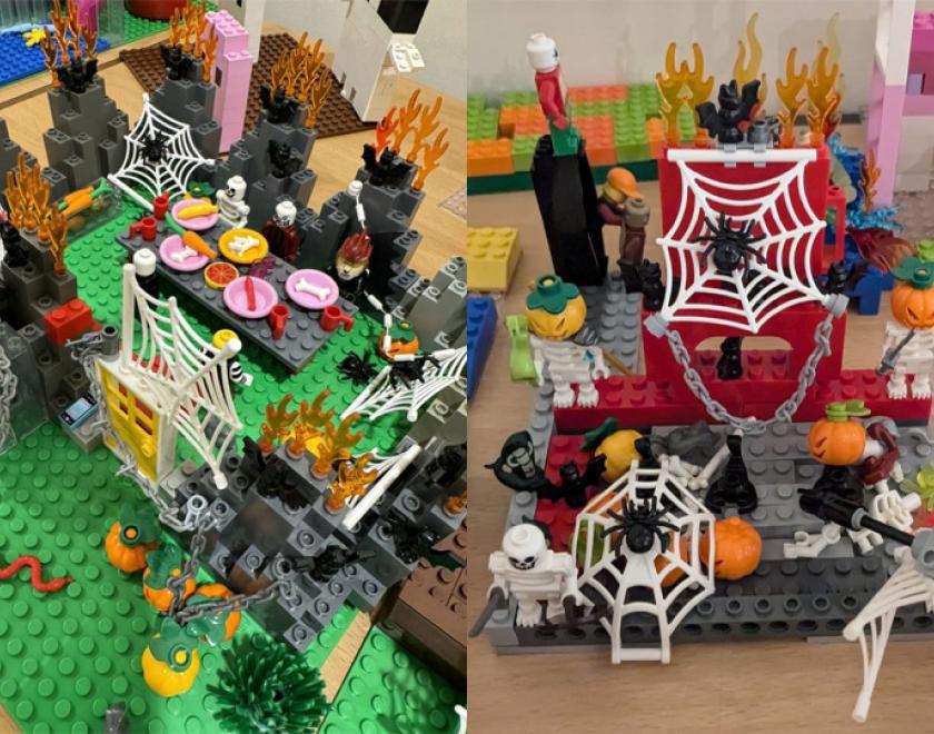 Halloween themed LEGO projects