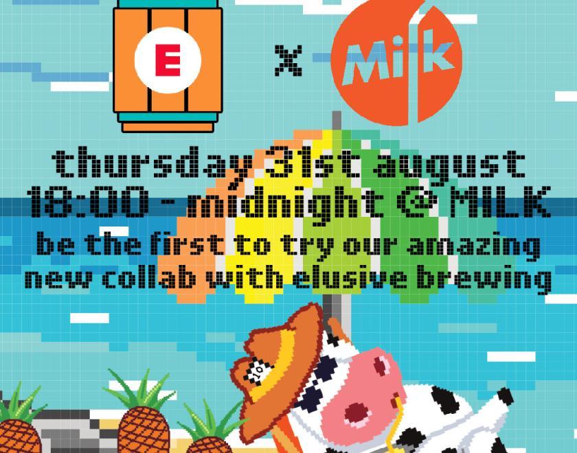 Cow Drinking A Daiquiri 