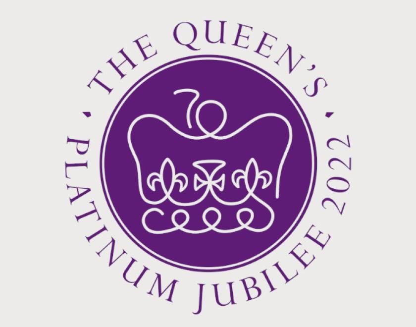 Queen's Platinum Jubilee logo