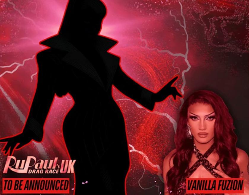 Poster for Kream Cabaret Drag Night with drag queens in sexy outfits