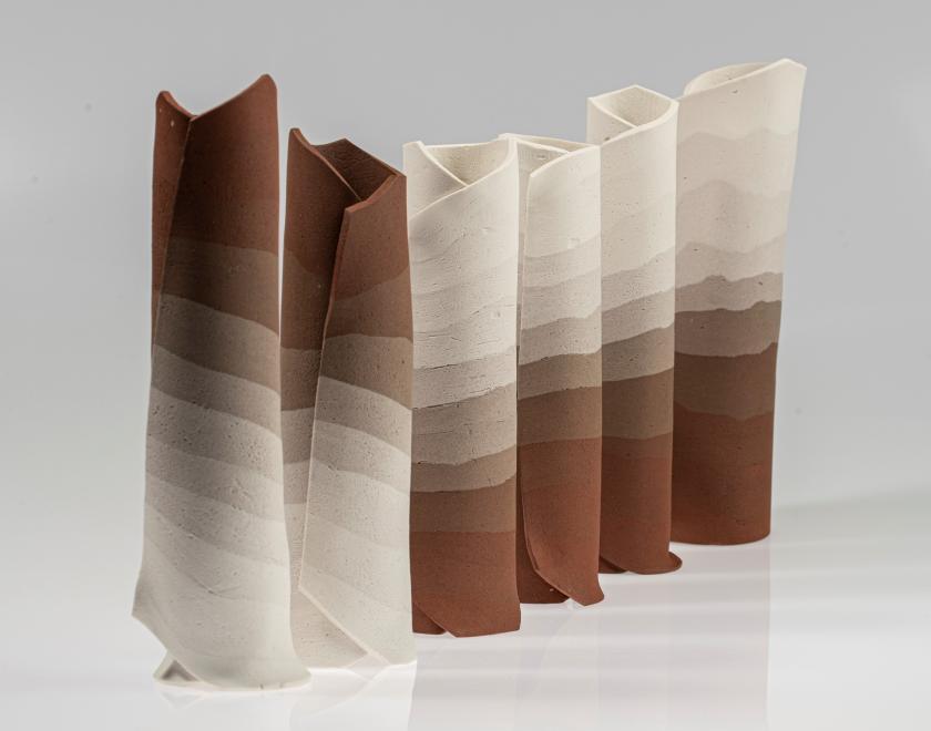 Clay sculpture by Anda Albu