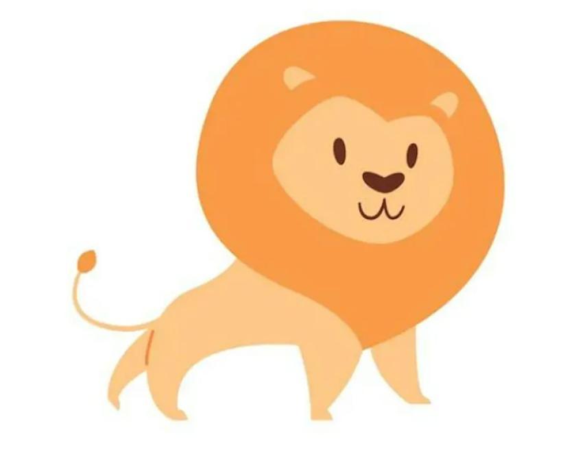 Cartoon lion