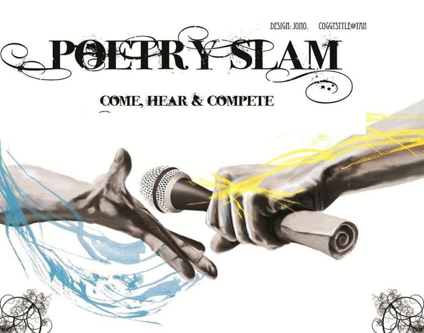 logo, handing over the mic.