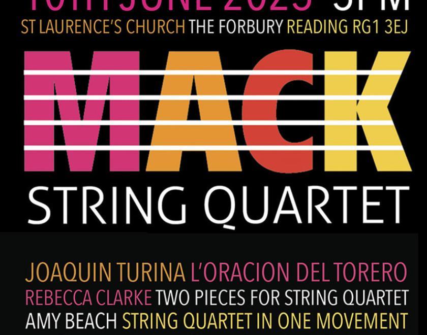 CSO Presents: The MACK String Quartet