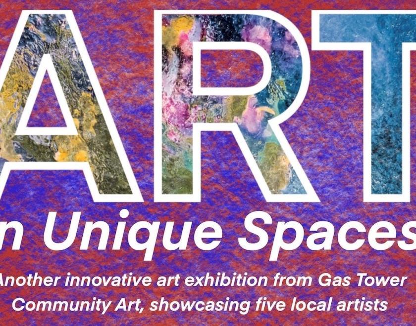 Art, in unique spaces!