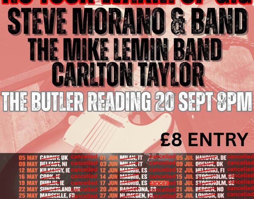 The Steve Morano Band: No Tour Warm-Up Gig