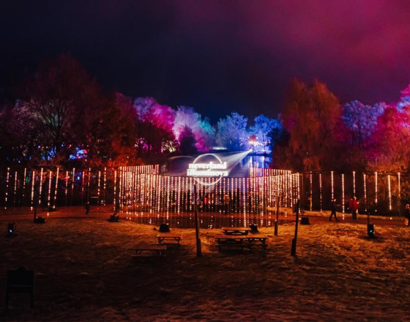 Neverland Illuminova at Wellington Country park