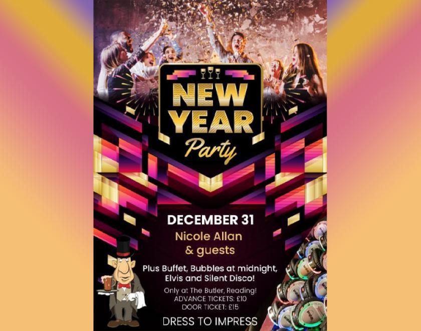 The Butler's New Year's Eve Party  poster