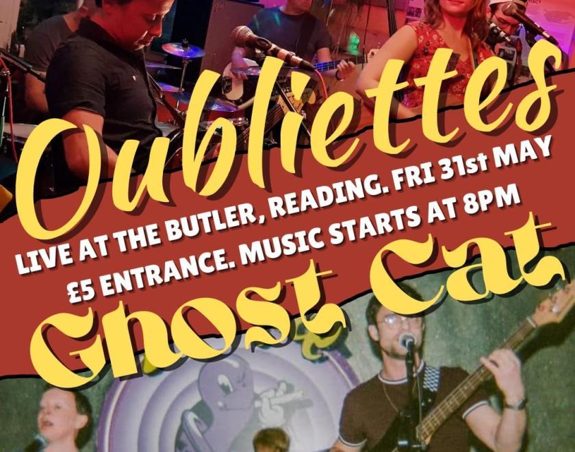 Oubliettes and Ghost Cat live @The Butler