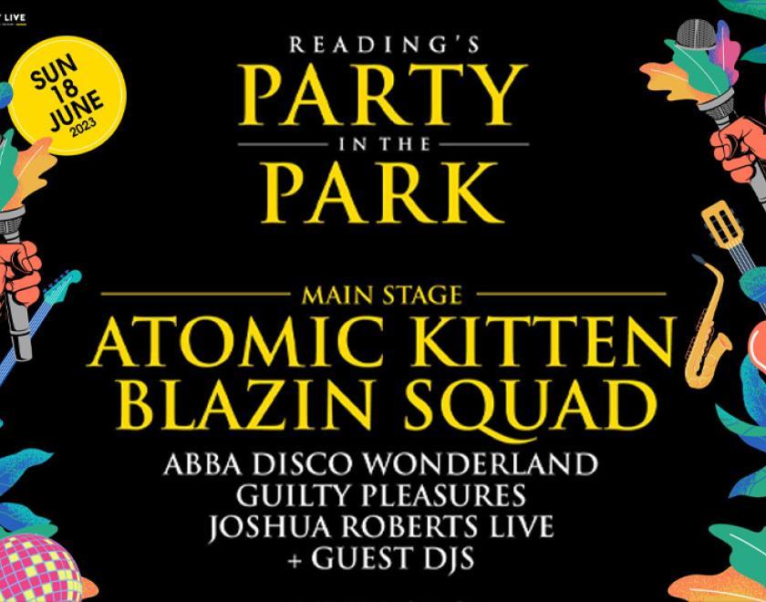 Reading's Party In The Park 2023 Ft Atomic Kitten