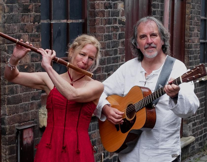 Paul Walker & Karen Pfeiffer at Readifolk