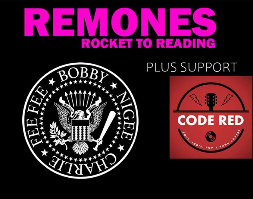 Remones + Code Red logos