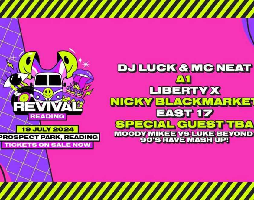 Revival Reading 2024 line-up poster