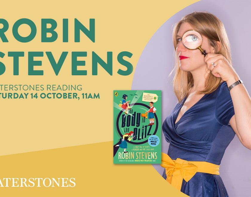 Book Signing with Robin Stevens for The Body in The Blitz