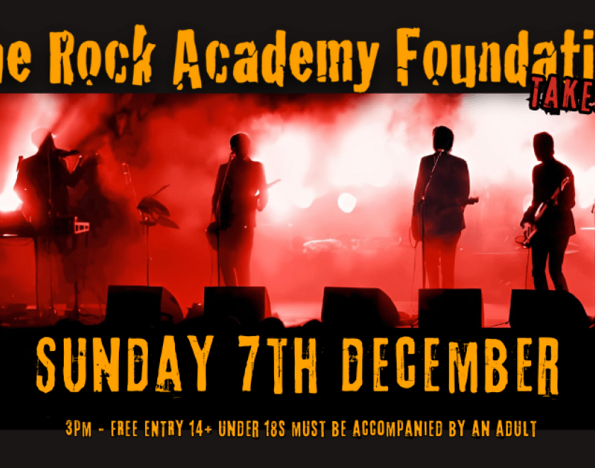 After a busy term, The Rock Academy is excited to be presenting their third Turtle Takeover in December.  The show will feature performances from our Band Experience members, we hope you can join us.  Music starts at 3pm  FREE ENTRY // 14+  U18s MUST BE ACCOMPANIED BY AN ADULT