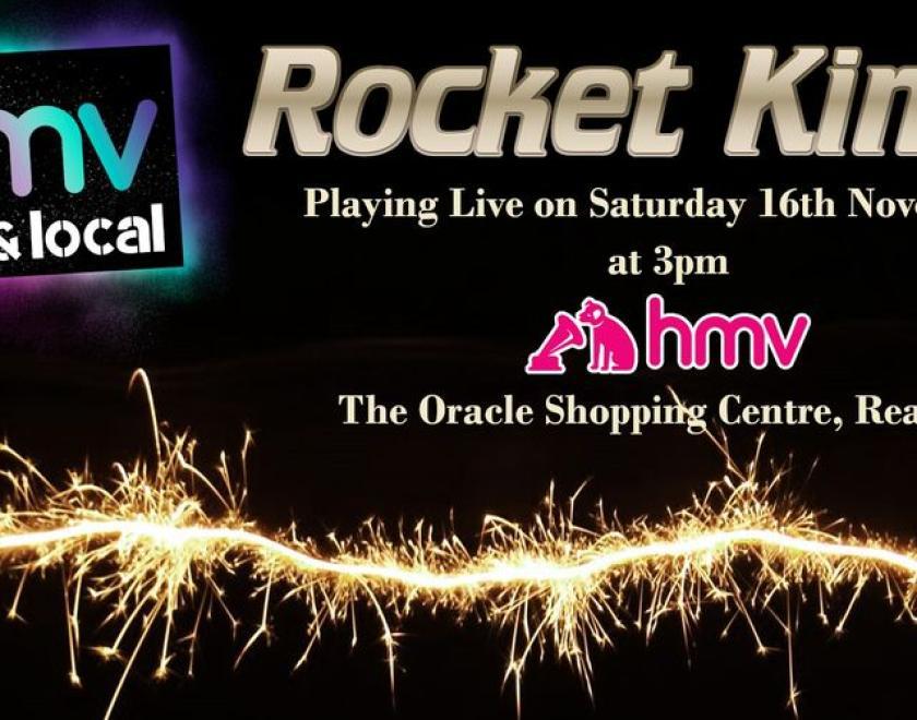 Rocket Kings - live at HMV Reading