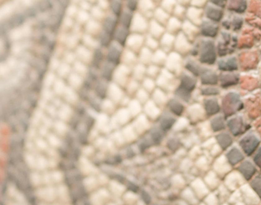 Roman mosaic pattern